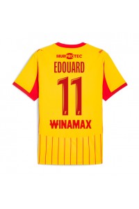 RC Lens Odsonne Edouard #11 Jalkapallovaatteet Kotipaita 2025-26 Lyhythihainen